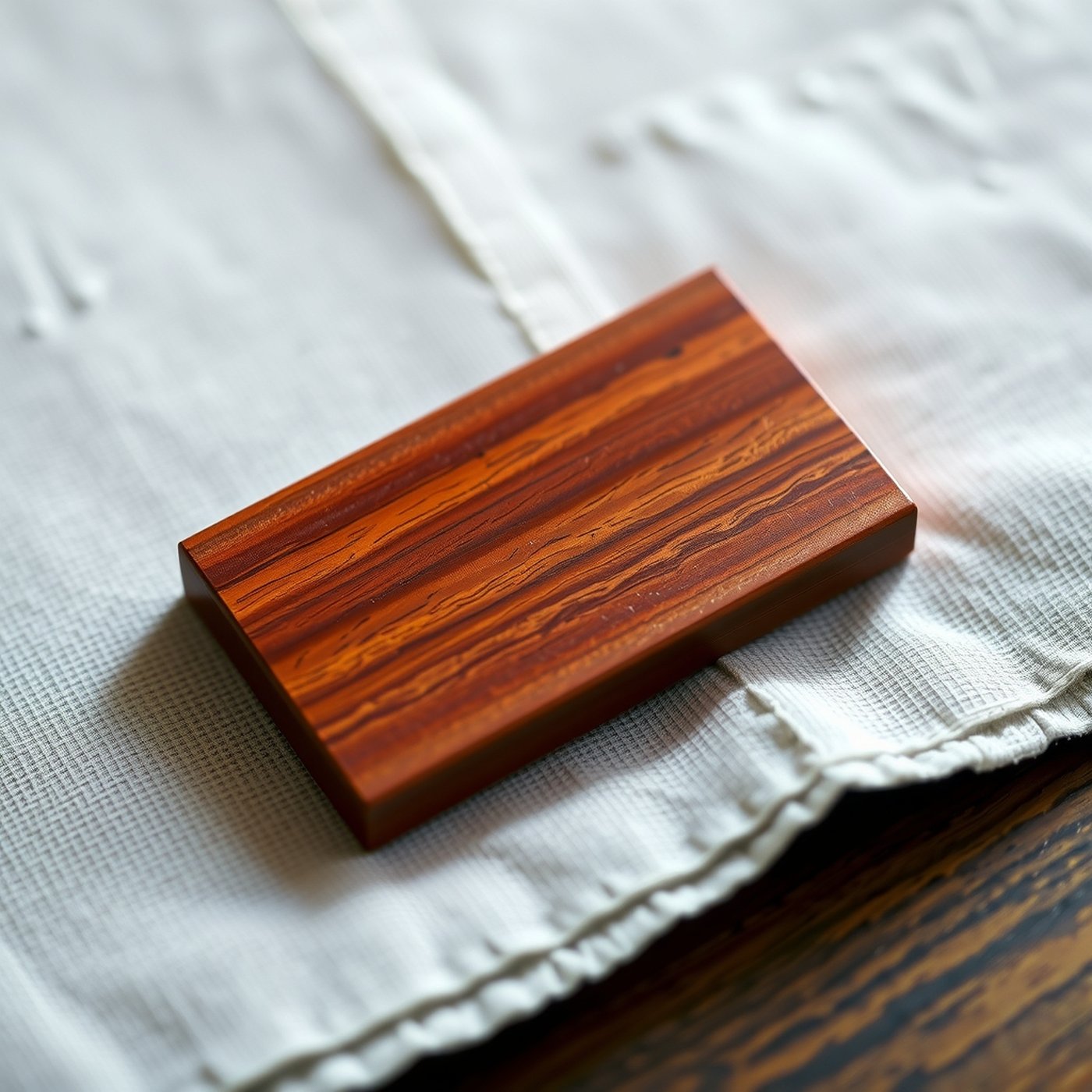 Union wallet in cherry