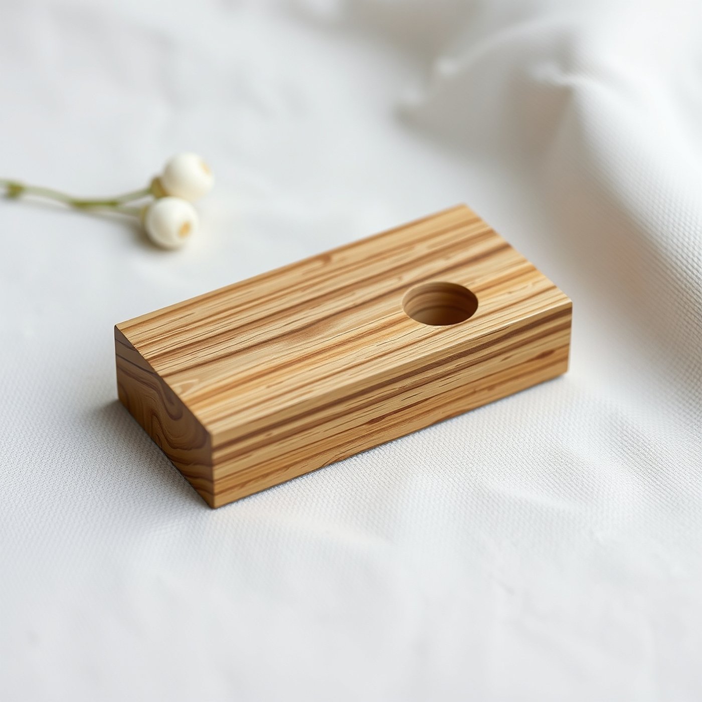 Union wallet in oak